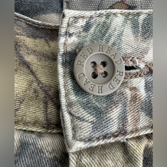 REALTREE AP REDHEAD Camo Cargo Pants Sz W40 L32 Hunting Field Trousers Pants - Picture 7 of 16
